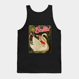 Ballin' On A Vintage Swan Tank Top